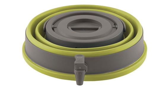 KANISTER 12L OUTWELL COLLAPS LIME GREEN