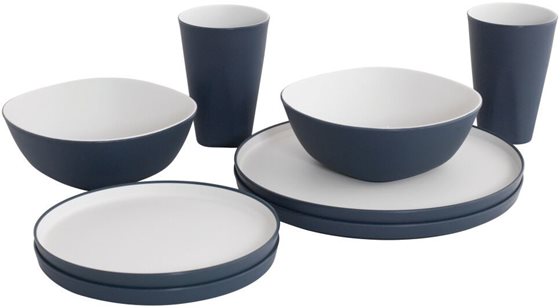 ZESTAW OBIADOWY OUTWELL GALA 2 NAVY HIGHT 8 szt.
