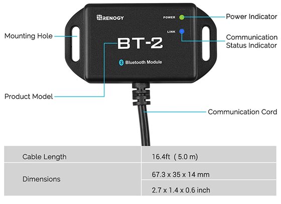 MODUŁ BLUETOOTH RENOGY BT-2