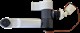 KRAN BATERIA REICH STYLE 2002 20 mm SZARA