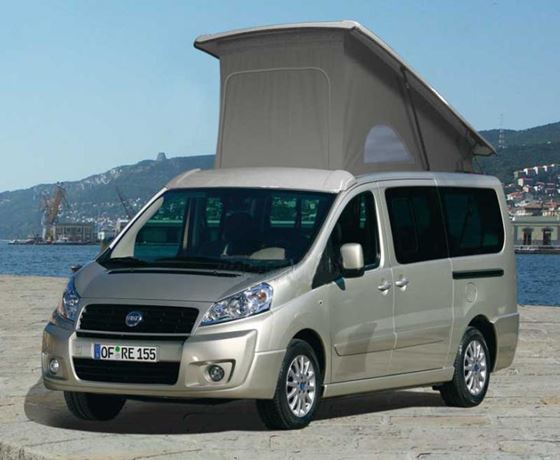 DACH SYPIALNIANY PODNOSZONY POP-UP FIAT SCUDO 2006-2016