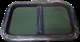 OKNO BOCZNE PRZESUWNE 960x450 CARBEST SZKŁO RW-MOTION