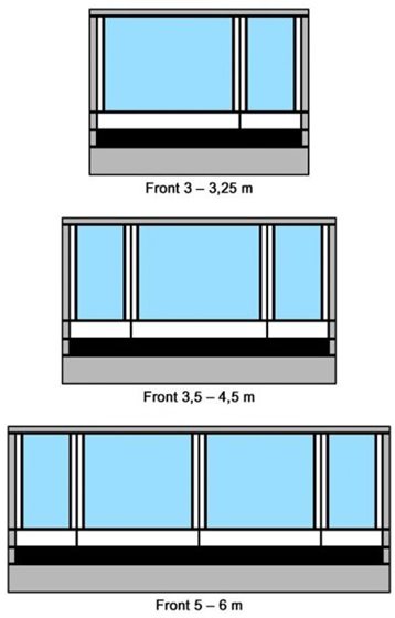 PRZEDSIONEK 300 cm THULE RESIDENCE G3 PRZÓD DO TO 5200/6300