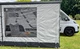 ŚCIANA REIMO TENT PRZÓD 330 cm RAIN BLOCKER GIRONA DZRZWI + OKNO OUTLET