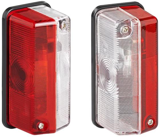 LAMPA OBRYSOWA 12V 91x41x37 mm PRAWA/LEWA