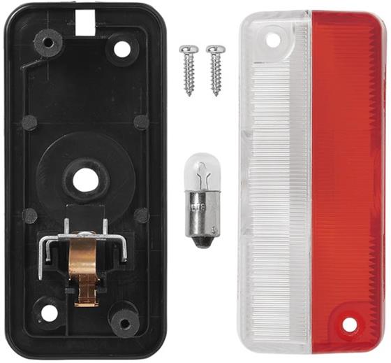 LAMPA OBRYSOWA 12V 91x41x37 mm PRAWA/LEWA