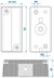 LAMPA OBRYSOWA 12V 91x41x37 mm PRAWA/LEWA