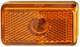 LAMPA OBRYSOWA 12V JOKON BOCZNA 74x45x25 mm ŻÓŁTA