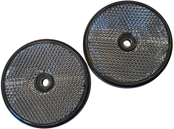 LAMPA OBRYSOWA 12V CARBEST BIAŁA ŚR. 60 mm 2 szt.