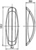 LAMPA OBRYSOWA 12/24V HELLA LEWA 122,2x39,2x28,6 mm