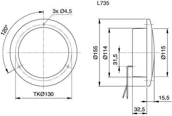 LAMPA TYŁ KAMPER JOKON PRZECIWMGIELNA LED 12V