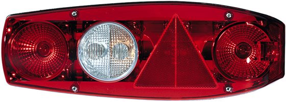 LAMPA TYŁ PRZYCZEPA CARALUNA II PLUS LEWA HELLA