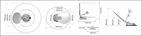 ANTENA SAT.CARBEST 85 TWIN SKEW