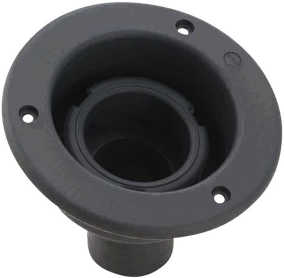 GNIAZDO WODY ZEWNĘTRZNE KĄTOWE KRÓTKIE ŚR.40 mm CZARNE