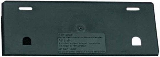 KRATKA WENTYLACYJNA LODÓWKI MPK OSŁONA ZIMOWA CZARNA 360x135 mm