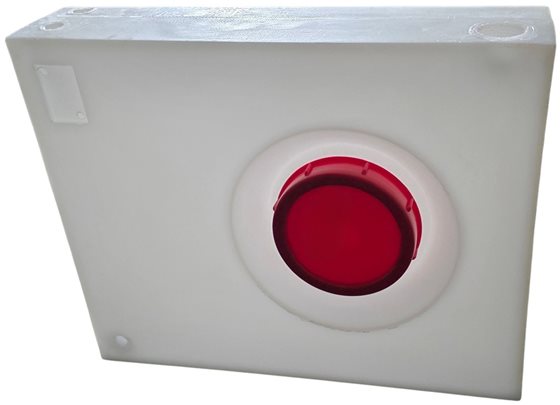 ZBIORNIK NA WODĘ 24L 12x40x50 cm