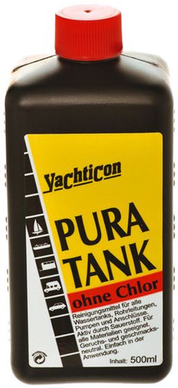 PŁYN DO CZYSZCZENIA ZBIORNIÓW WODY YACHTICON PURA TANK 500 ml