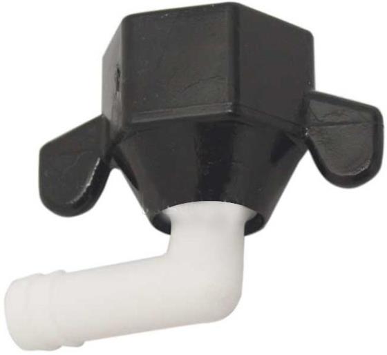 KRÓCIEC POMPY WODY SHURFLO 10 mm KĄTOWY ZŁĄCZKA PRZYŁĄCZENIOWA