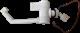 KRAN BATERIA REICH UNIVERSAL 22 mm BIAŁA