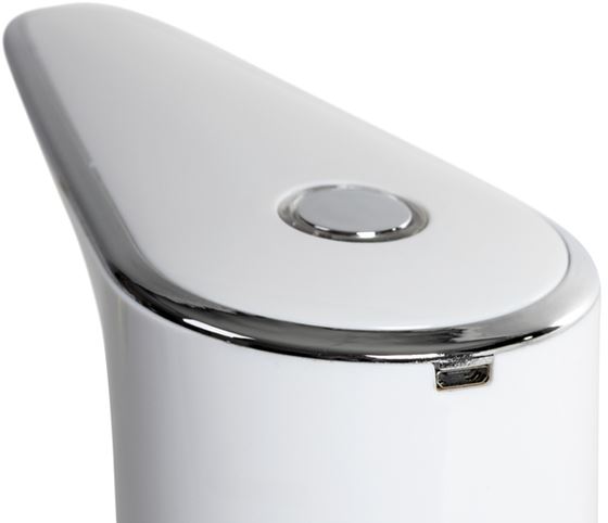 KRAN BATERIA CARBEST BIAŁY USB DO KANISTRÓW DIN 61