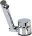 KRAN BATERIA CARBEST 40 mm CHROM