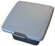 OBUDOWA GNIAZDA ZEWNĘTRZNA REICH SMART SUPPLY POJEDYŃCZA SZARA MAT h127x130 mm