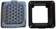 OBUDOWA GNIAZDA ZEWNĘTRZNA REICH SMART SUPPLY POJEDYŃCZA SZARA MAT h127x130 mm