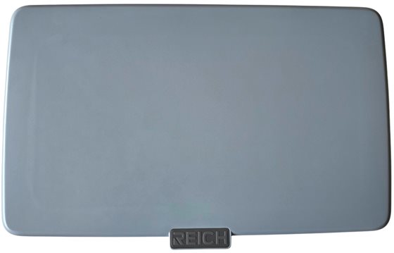 OBUDOWA GNIAZDA ZEWNĘTRZNA REICH SMART SUPPLY PODWÓJNA SZARA MAT h127x130 mm