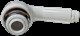 SŁUCHAWKA PRYSZNICOWA 1/2" BIAŁA
