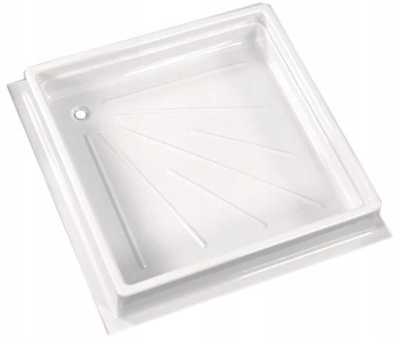 BRODZIK 68x68x10 cm BIAŁY