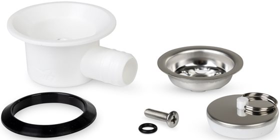 SYFON INSTALACJI WODNEJ FI 39 mm KĄTOWY TYP A