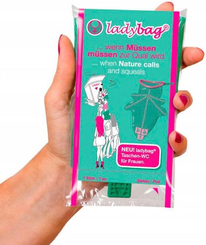 TOALETA KIESZONKOWA LADYBAG DAMSKA 1 szt.