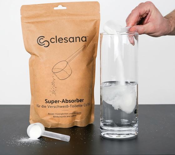 ABSORBER DO TOALETY CLESANA C1 1 kg