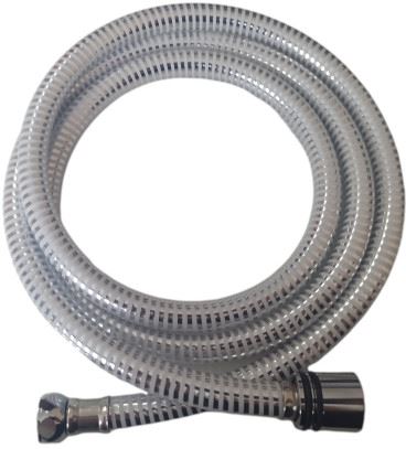 WĄŻ PRYSZNICOWY 160 cm 1/2"x 1/2" SREBRNY
