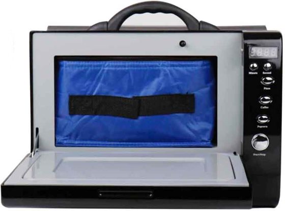 KUCHENKA MIKROFALOWA CAMP4 12/230V CZARNA OUTLET