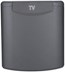 GNIAZDO ELEKTRYCZNE 230V/12V/TV/SAT MAGNETYCZNE CIEMNY SZARY ZEWNĘTRZNE