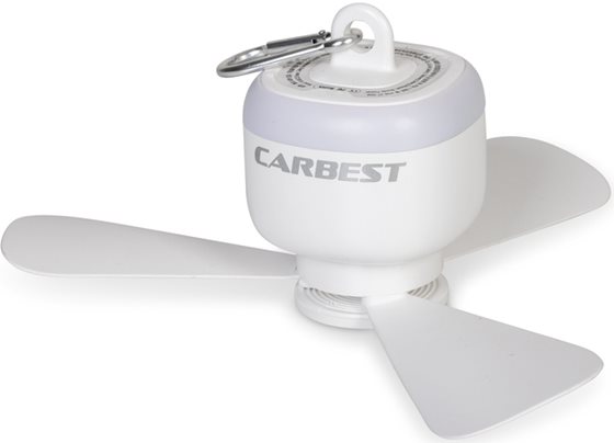 LAMPKA LED CARBEST LENE Z WENTYLATOREM SUFITOWA USB-C
