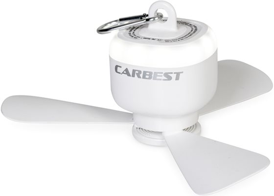 LAMPKA LED CARBEST LENE Z WENTYLATOREM SUFITOWA USB-C