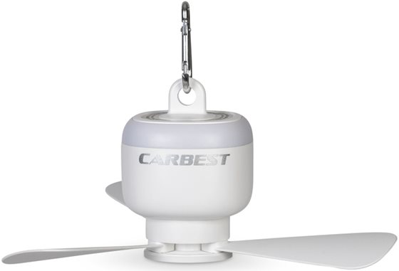 LAMPKA LED CARBEST LENE Z WENTYLATOREM SUFITOWA USB-C