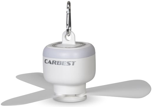 LAMPKA LED CARBEST LENE Z WENTYLATOREM SUFITOWA USB-C