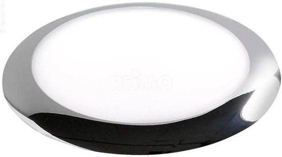 LAMPKA 12V LED WEWNĘTRZNA SUFITOWA CHROM