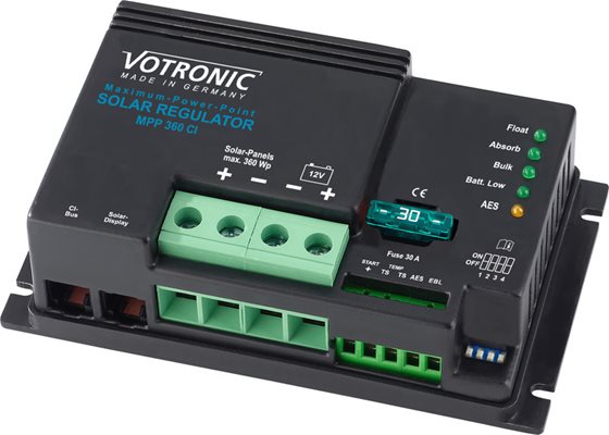 REGULATOR ŁADOWANIA VOTRONIC SOLAR MPP360 CI 12V CYFROWY