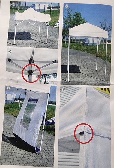 NAMIOT KABINA CAMP4 ELBA 150x150 cm
