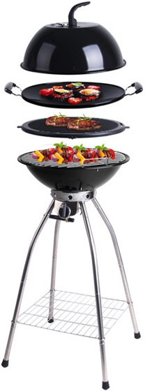 GRILL GAZOWY CAMP4 WOKI 4w1 30 mbar