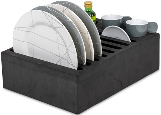 ORGANIZER NA SZKŁO PIANKA 33,5x25x10 cm