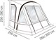 PRZEDSIONEK REIMO TENT ONE BEAM AIR HIGH h250-280 cm
