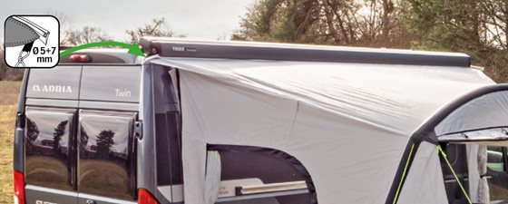 PRZEDSIONEK REIMO TENT ONE BEAM AIR HIGH h250-280 cm