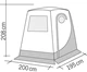 PRZEDSIONEK REIMO TENT UPGRADE 2 T5/6 TYLNY OUTLET