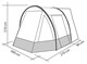 PRZEDSIONEK REIMO TENT TOUR EASY h180-200 cm OUTLET