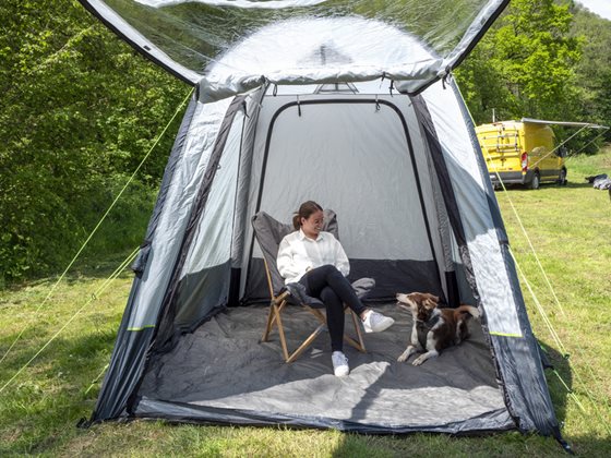PRZEDSIONEK REIMO TENT UNI VAN AIR h190-200 cm TYLNY